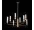 Люстра на штанге Crystal lux SIMPLY SP8 BRASS 8