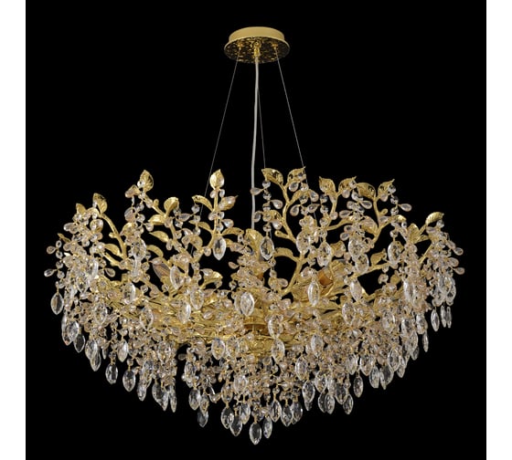 Подвесная люстра Crystal lux EDEN SP10 GOLD CU_3870_310