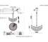 Подвесная люстра Crystal lux HEDONIST SP12 7