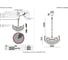 Подвесная люстра Crystal lux HEDONIST SP12 CU_3890_312 7
