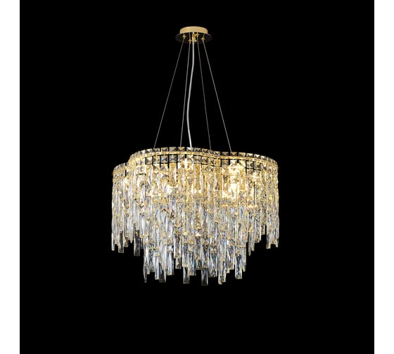 Подвесная люстра Crystal lux ABRIL SP12 GOLD CU_0021_312