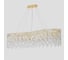 Подвесная люстра Crystal lux ABRIL SP12 L1200 GOLD 6
