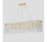 Подвесная люстра Crystal lux ABRIL SP12 L1200 GOLD CU_0021_312L 6
