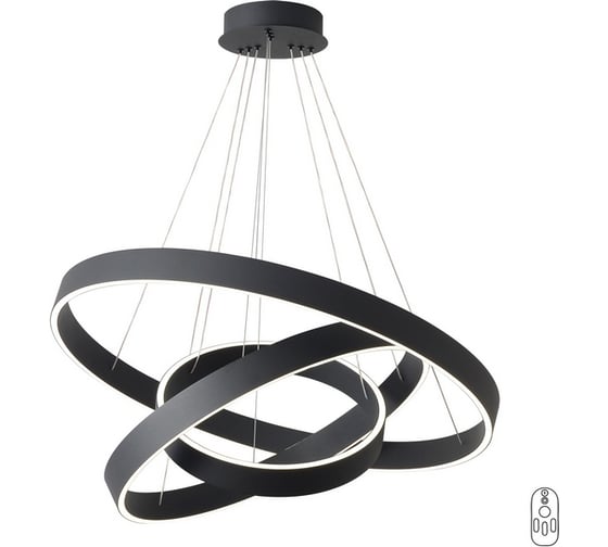 Подвесной светодиодный светильник Crystal lux TRON SP158W LED BLACK