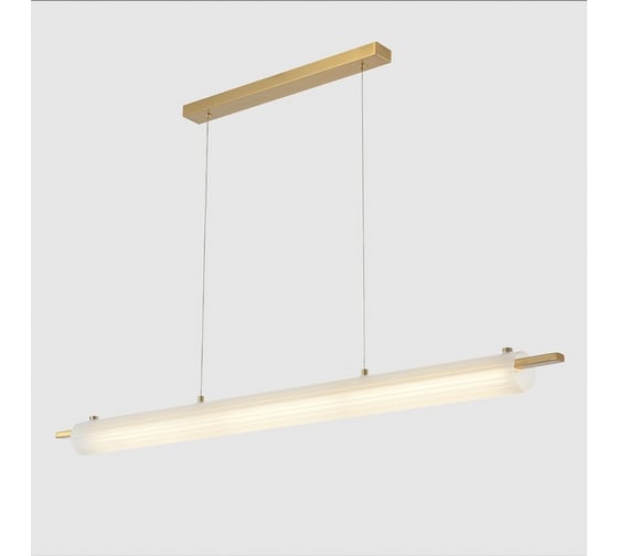 Подвесной светодиодный светильник Crystal lux TUNNEL SP40 LED BRASS