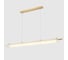 Подвесной светодиодный светильник Crystal lux TUNNEL SP40 LED BRASS 3