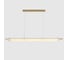 Подвесной светодиодный светильник Crystal lux TUNNEL SP40 LED BRASS 5