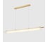 Подвесной светодиодный светильник Crystal lux TUNNEL SP40 LED BRASS CU_3780_240 3