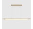 Подвесной светодиодный светильник Crystal lux TUNNEL SP40 LED BRASS CU_3780_240 5