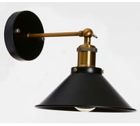 Бра BayerLux "Гамбия" 1x40Вт Е27 чёрный 22x22x27 см 3954898