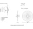 Настенный светодиодный светильник Crystal lux HOLA AP4W LED D350 6