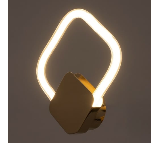 Бра BayerLux 1794/1 LED 24Вт 3000К золото 20x10x25см 6850876