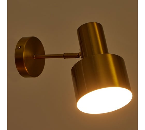 Бра BayerLux 1844/1wWT E27 40Вт золото 13x20x20 см 6384198