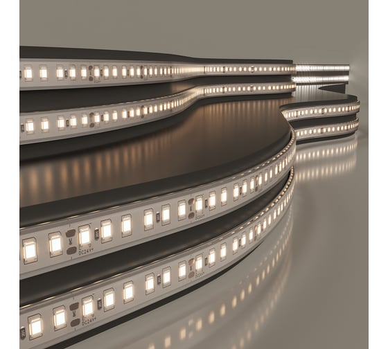 Лента светодиодная Elektrostandard 120Led 8W IP68 3000K теплый белый 5 метров a071904