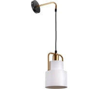 Бра BayerLux 1657/1wWT E27 40Вт бело-золотой 13x18x55 см 6384197