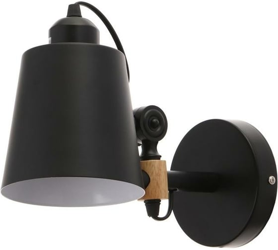 Бра BayerLux 1068/1BK E27 60Вт черный 35x15x25 см 5202355