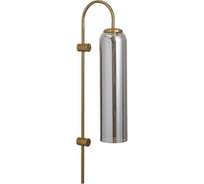 Бра BayerLux "Фласк" 1хE27 40Вт пепельно-золотой 22x10x69 см 7012758