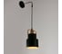 Бра BayerLux 1657/1wBK E27 40Вт черно-золотой 13x18x55 см 6384196 7