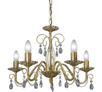 Подвесная люстра ПЕТРАСВЕТ Аврора 5 ламп S1195-5