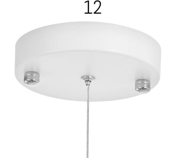 Люстра BayerLux 1066/3WT E27 60Вт белый 90x20x90 см 5202349