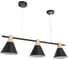 Люстра BayerLux 1066/3BK E27 60Вт черный 90x20x90 см 5202350 1