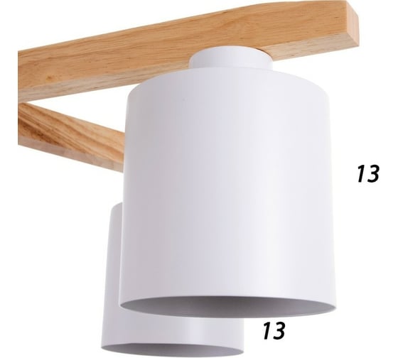 Люстра BayerLux 1046/5WT E27 60Вт белый 66x66x27 см 5202307