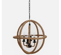 Люстра BayerLux "Плетение" 4x40Вт E14 черный 50x50x150 см 3950790