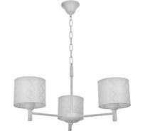 Люстра BayerLux 1091/3WT 40Вт Е27 белый 60x60x38-78 см 5443327