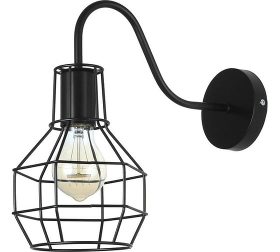 Бра BayerLux 2526/1 E27 40Вт черный 7152432