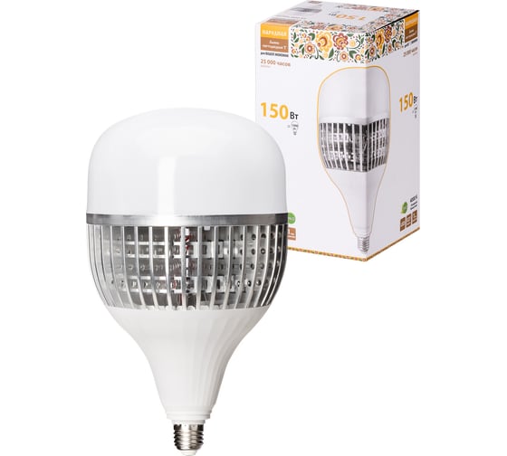 Светодиодная лампа TDM ELECTRIC T-150 Вт-230 В-4000 К–E27 170x295 мм НАРОДНАЯ SQ0340-1640