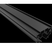 Встраиваемый магнитный шинопровод в натяжной ПВХ потолок Crystal lux CLT 0.136 01 L2000 BL