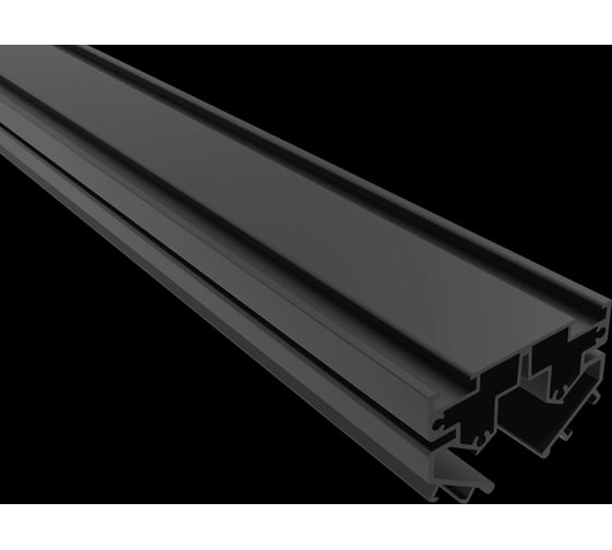 Встраиваемый магнитный шинопровод в натяжной ПВХ потолок Crystal lux CLT 0.136 01 L2000 BL