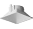 Декоративная рамка-отражатель Maytoni для светильников серии Alfa LED Ring8-10W-SQ-W 1