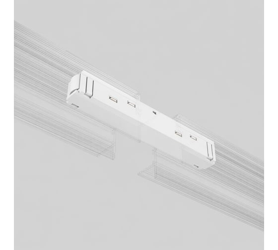 Прямой коннектор Elektrostandard Slim Magnetic 95135/00 белый a072618