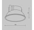 Отражатель для встраиваемого светильника Maytoni Downlight Ring8-10W-RD-BS 5
