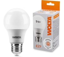 Светодиодная лампа WOLTA 25S60BL9E27 9Вт 4000К E27 (10 шт) 25S60BL9E27-10