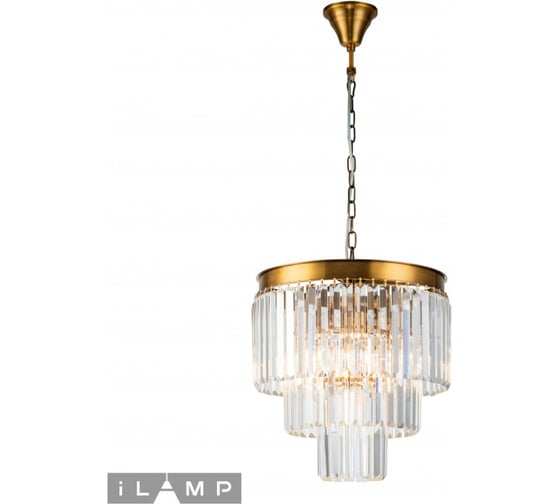 Подвесная люстра iLAMP Triumph 7383/6P BR
