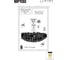 Подвесная люстра iLAMP Savage 8006-D800 GD 3