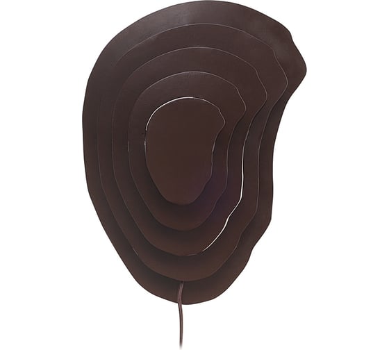 Светильник настенный Bergenson Bjorn Fluid, 32х44 см, молотый кофе BB0000736