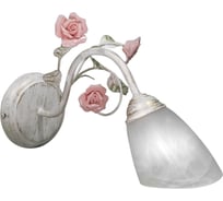 Настенное бра ПЕТРАСВЕТ плафон с листочками и цветами S2293-1