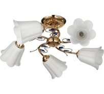 Люстра BayerLux 5731/5 5х60Вт Е27 золото МОДЕЛЬ: GBV-0079 6924616