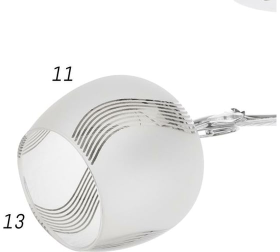 Люстра BayerLux BP746111/2 2х12Вт Е27 хром МОДЕЛЬ: GBV-0154 6924711
