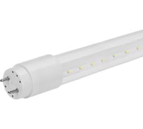Лампа светодиодная TDM ELECTRIC нл-т8-10 вт-230 в-6500 к–g13, 600 мм, прозрачная, стекло, непов. народная SQ0340-1653