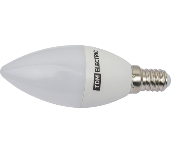 Светодиодная лампа TDM ELECTRIC С37-6 Вт-230 В-4000 К–E14 Лампа-ДИММЕР SQ0340-0198
