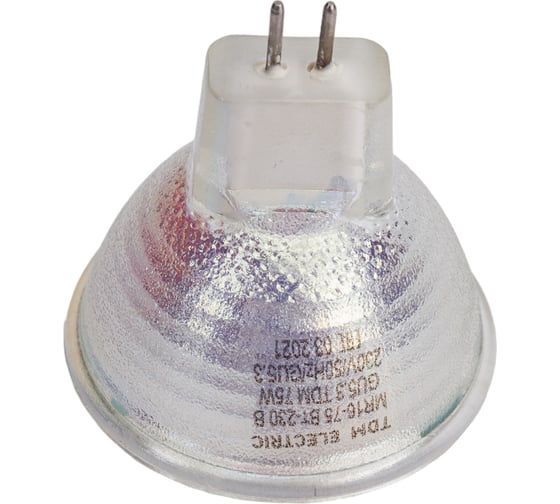 Галогенная лампа с отражателем TDM ELECTRIC MR16 JCDR - 75 Вт - 230 В - GU5.3 SQ0341-0073
