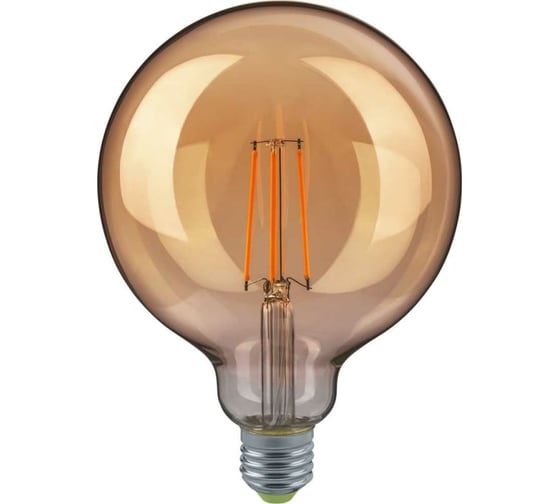 Лампа Navigator NLL-F-G125-8-230-2.7K-E27-GD 80541