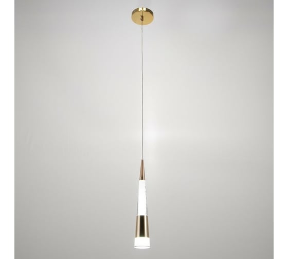 Светильник BayerLux "Галассия" LED 6Вт золото 5,5x5,5x120 см. 4388323