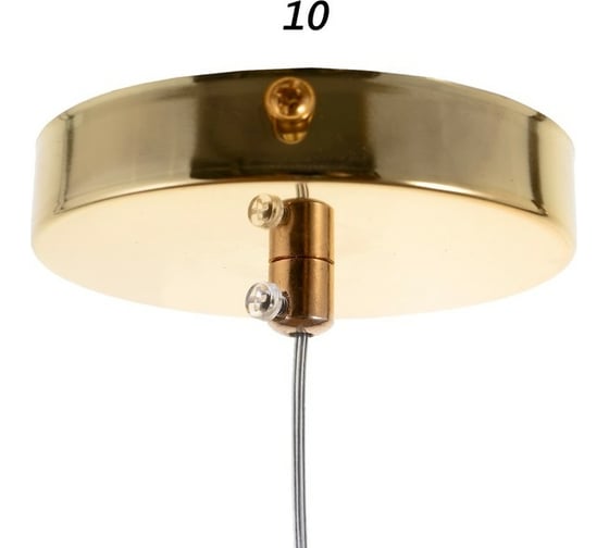 Светильник BayerLux "Галассия" LED 6Вт золото 5,5x5,5x120 см. 4388323