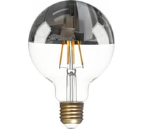 Светодиодная LED лампа Smartbuy ART G95Хром-7W00/E27 SBL-G95ChromeArt-7-30K-E27