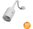 Подвесной патрон WOLTA WLH-003 E27 с клеммной колодкой пластиковый, белый (50 шт) WLH-003-50 1